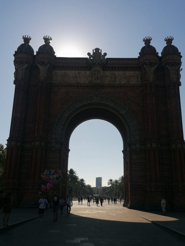 Víťazný oblúk Barcelona